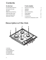 Предварительный просмотр 4 страницы Firenzi FGH 610 Instruction Booklet