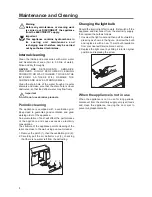 Предварительный просмотр 8 страницы Firenzi FRF 120 Instruction Booklet