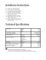 Preview for 21 page of Firenzi FWM 1010 Instruction Booklet