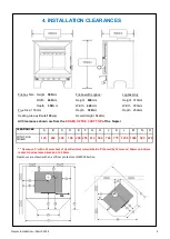 Preview for 5 page of Firenzo Woodfires NAPIER AG Installation And Operation Manual