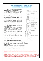 Preview for 7 page of Firenzo Woodfires NAPIER AG Installation And Operation Manual