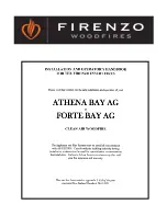 Preview for 1 page of Firenzo Athena Bay AG Installation And Operation Handbook