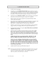 Preview for 17 page of Firenzo Athena Bay AG Installation And Operation Handbook