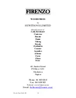 Preview for 12 page of Firenzo BRONTE TOP OUTLET RU Manual