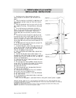 Предварительный просмотр 7 страницы Firenzo CONTESSA Installation And Operation Manual