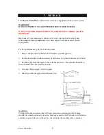 Preview for 8 page of Firenzo Encore Urban wet User Manual