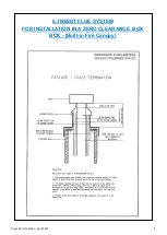 Предварительный просмотр 9 страницы Firenzo Topaz RURAL Installation And Operation Manual