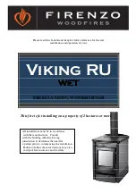 Firenzo Viking RU WET Manual preview