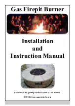 FIREPITS Brightstar Installation And Instruction Manual preview