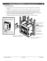 Preview for 9 page of Fireplace 42 Apex Installation Manual