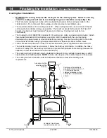 Preview for 14 page of Fireplace 42 Apex Installation Manual