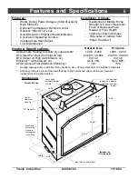 Preview for 5 page of FireplaceXtrordinair 36 DV-XL (Direct Vent Extra Large) Owner'S Manual