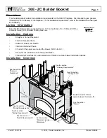 Preview for 1 page of FireplaceXtrordinair 36E - ZC Builder Booklet