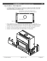 Preview for 17 page of FireplaceXtrordinair 42 Apex Clean Face Installation Manual