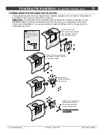 Preview for 11 page of FireplaceXtrordinair 864 TRV 31K Manual