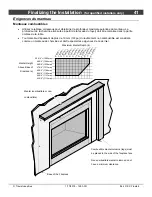 Preview for 41 page of FireplaceXtrordinair 864 TRV 31K Manual