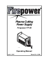 Firepower Firepower FP-55 Operating Manual preview