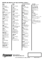 Preview for 52 page of Firepower FP 95 FC Operating Manual  & Installation Manual