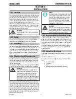 Preview for 15 page of Firepower FP 95 Operating Manual