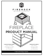 Preview for 1 page of FireRock 3620 Avenue C Product Manual