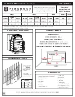 Preview for 22 page of FireRock 3620 Avenue C Product Manual