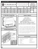 Preview for 30 page of FireRock 3620 Avenue C Product Manual