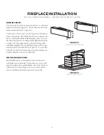 Preview for 17 page of FireRock ARCHED FRONT Installation, Specification And Operation Manual