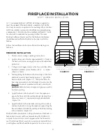 Preview for 21 page of FireRock ARCHED FRONT Installation, Specification And Operation Manual