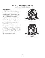 Preview for 19 page of FireRock FIREROCK RUMFORD Installation, Specification And Operation Manual