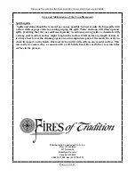 Preview for 12 page of Fires of Tradition Corvallis 4008GRC Manual