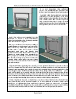 Предварительный просмотр 7 страницы Fires of Tradition Corvallis Jurastone 4008 Install Instructions Manual