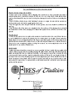 Предварительный просмотр 17 страницы Fires of Tradition Solano Jurastone 4012 Install Instructions Manual