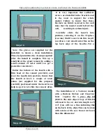 Preview for 14 page of Fires of Tradition Torrance Jurastone 4004 Install Instructions Manual