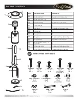 Предварительный просмотр 5 страницы Firesense 1031510 Assembly / Care & Use Instructions