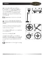 Предварительный просмотр 8 страницы Firesense 1031510 Assembly / Care & Use Instructions