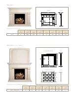 Preview for 4 page of Fireside Fireside Furnishings Fireplace Cast Mantels Brochure