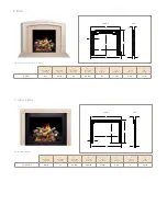 Preview for 6 page of Fireside Fireside Furnishings Fireplace Cast Mantels Brochure