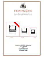 Firestorm Stoves 4.5KW Installation & User'S Instructions preview