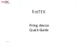 Preview for 1 page of fireTEK FTM-48F Series Quick Manual