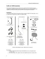 Предварительный просмотр 8 страницы Firetide HotPoint 1500R Hardware Installation Manual