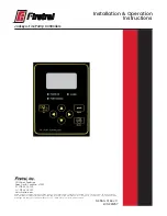 Preview for 1 page of Firetrol Jockey XG FTA550 Installation & Operation Instructions