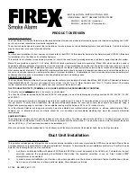 Firex 2650-760 Installation Instructions Manual preview