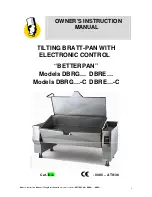 Firex betterpan DBRE series Owner'S Instruction Manual preview