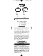 Firex KF10 User Manual preview