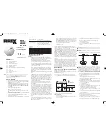 Preview for 1 page of Firex KF30 User Manual