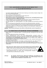 Preview for 22 page of Firex PMR DG 510 Instruction Manual And Use