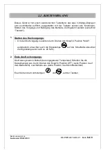 Preview for 24 page of Firex PMR DG 510 Instruction Manual And Use