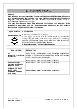 Preview for 27 page of Firex PMR DG 510 Instruction Manual And Use