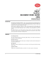 Fireye SureFire HESI Instruction Manual preview