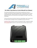 Preview for 1 page of Firgelli FA-SYNC-2 User Manual